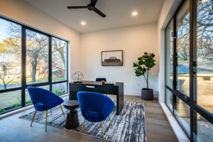 Office at 2007 De Verne custom home