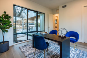 Office at 2007 De Verne custom home