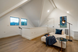 Third floor flex space at Zilker custom home